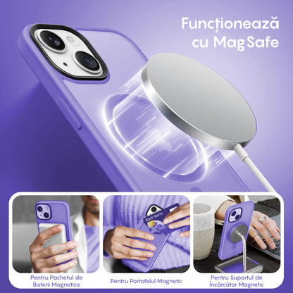 Husa MagSafe - iPhone 15 Plus - Light Purple