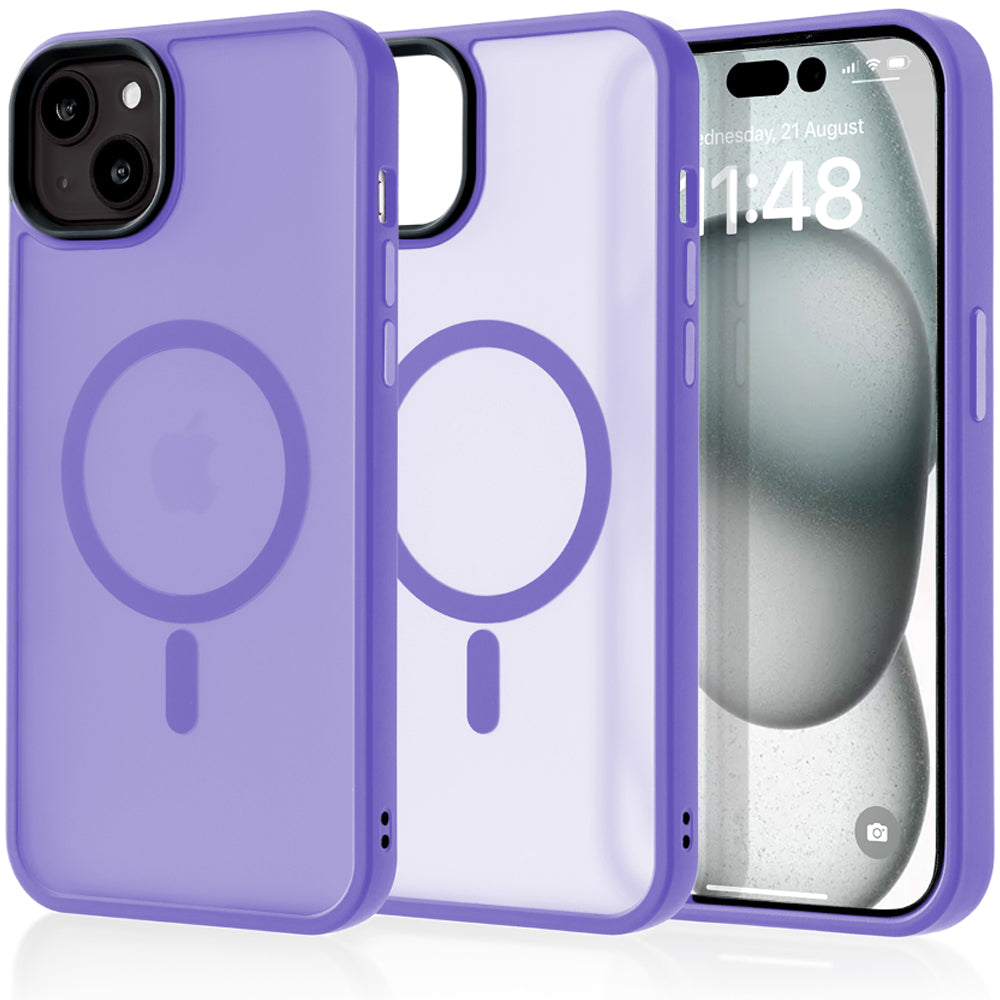 Husa MagSafe - iPhone 15 Plus - Light Purple