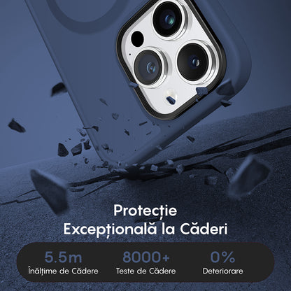 Husa MagSafe - iPhone 15 Pro - Gentleman Blue