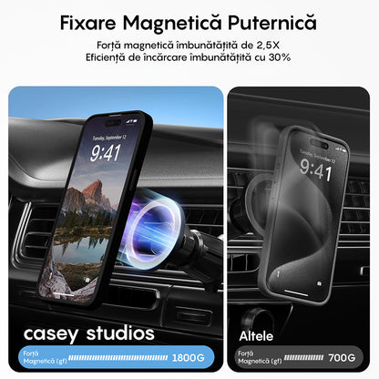Husa MagSafe - iPhone 15 Pro - Black