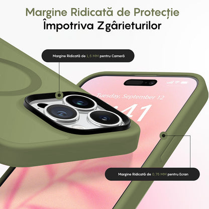 Husa MagSafe - iPhone 15 Pro - Green