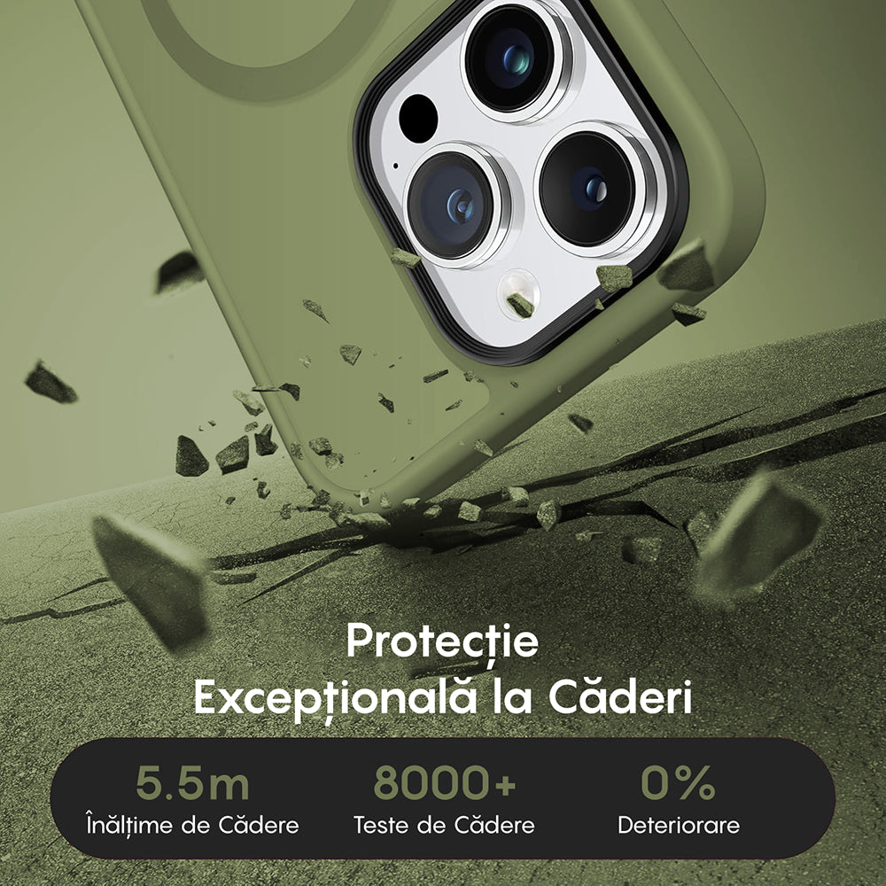 Husa MagSafe - iPhone 15 Pro - Green