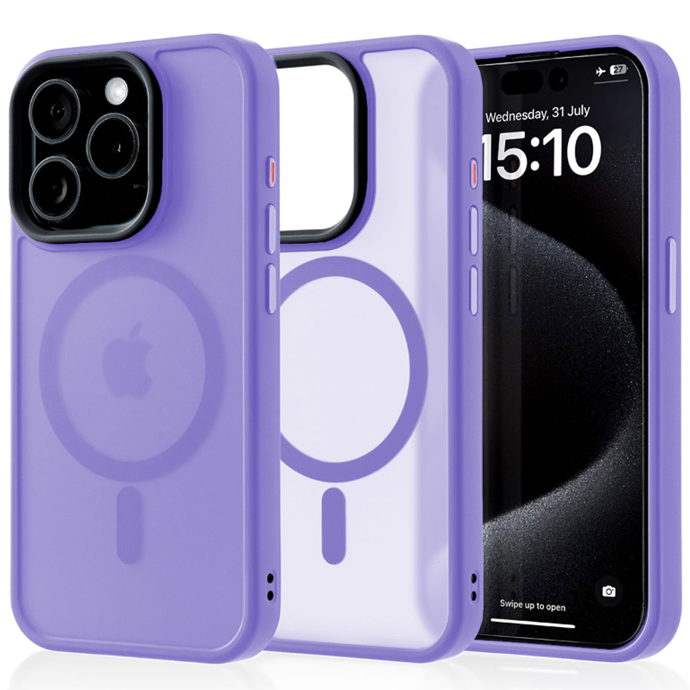 Husa MagSafe - iPhone 15 Pro - Light Purple
