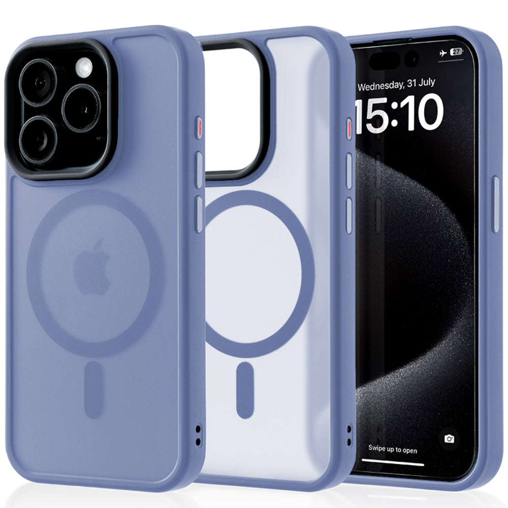 Husa MagSafe - iPhone 15 Pro - Yuenfeng Blue
