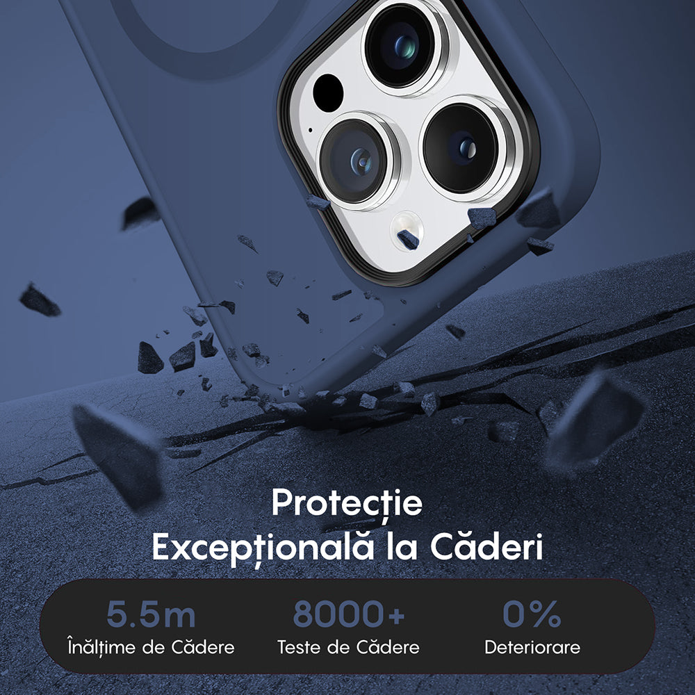 Husa MagSafe - iPhone 15 Pro Max - Gentleman Blue