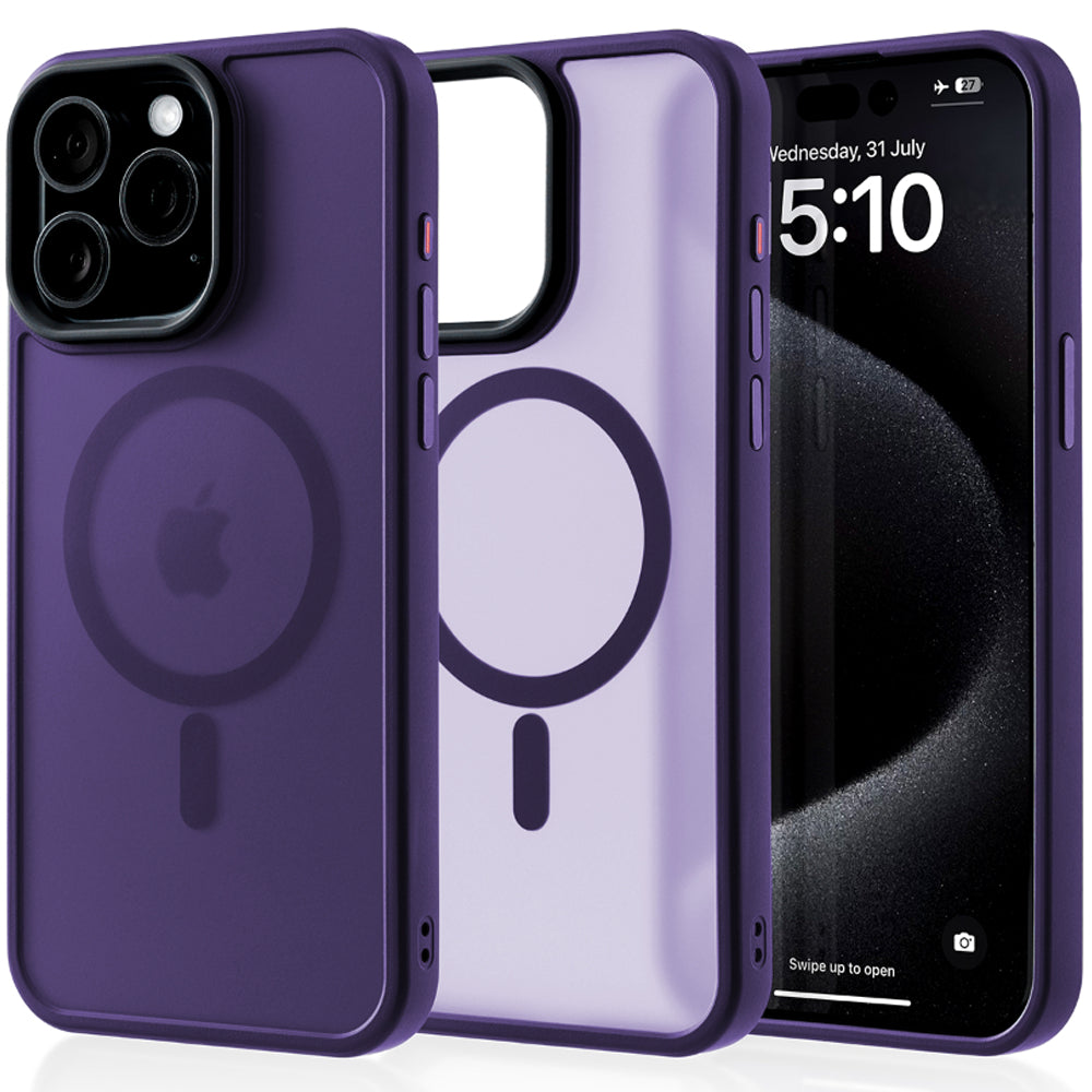 Husa MagSafe - iPhone 15 Pro Max - Dark Purple