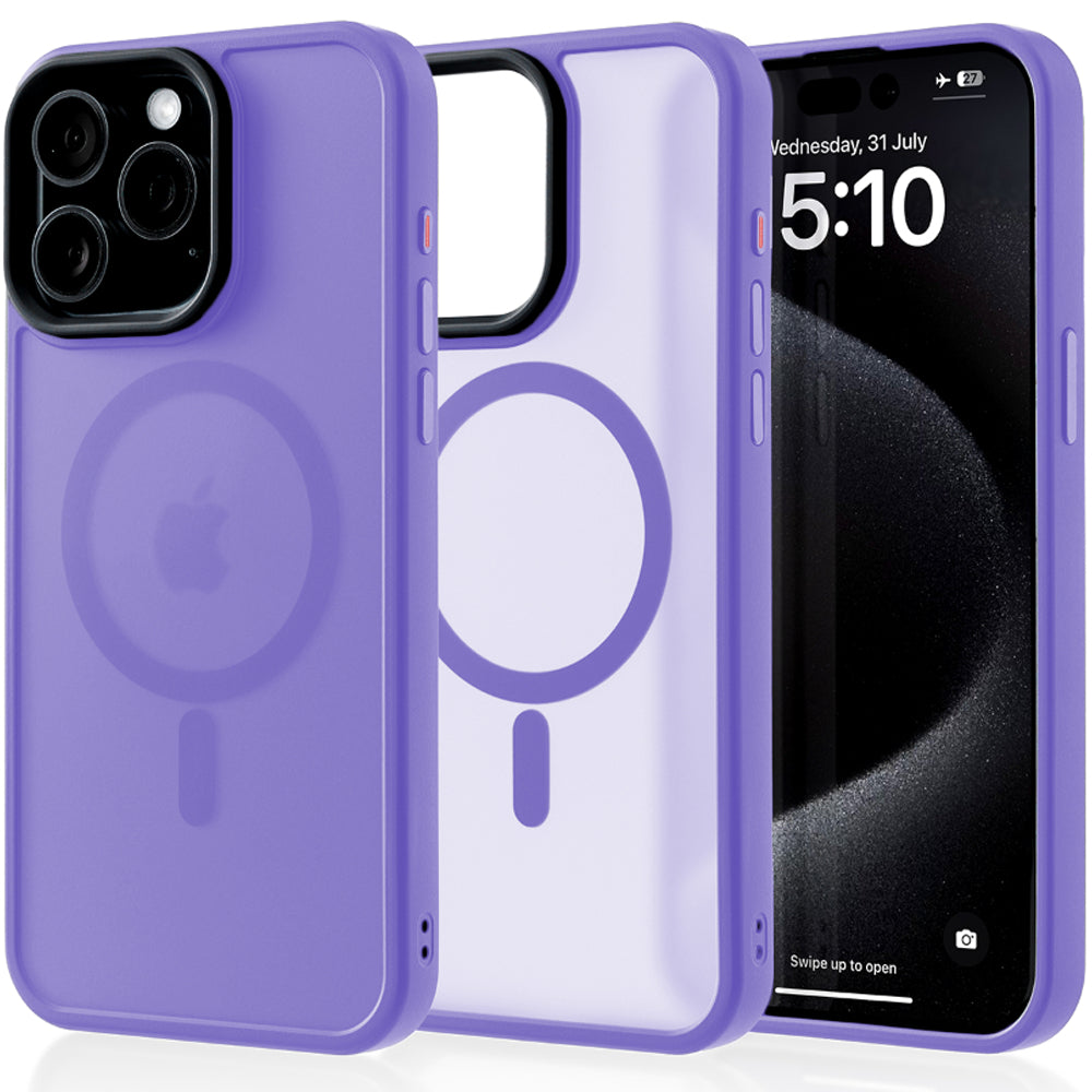 Husa MagSafe - iPhone 15 Pro Max - Light Purple