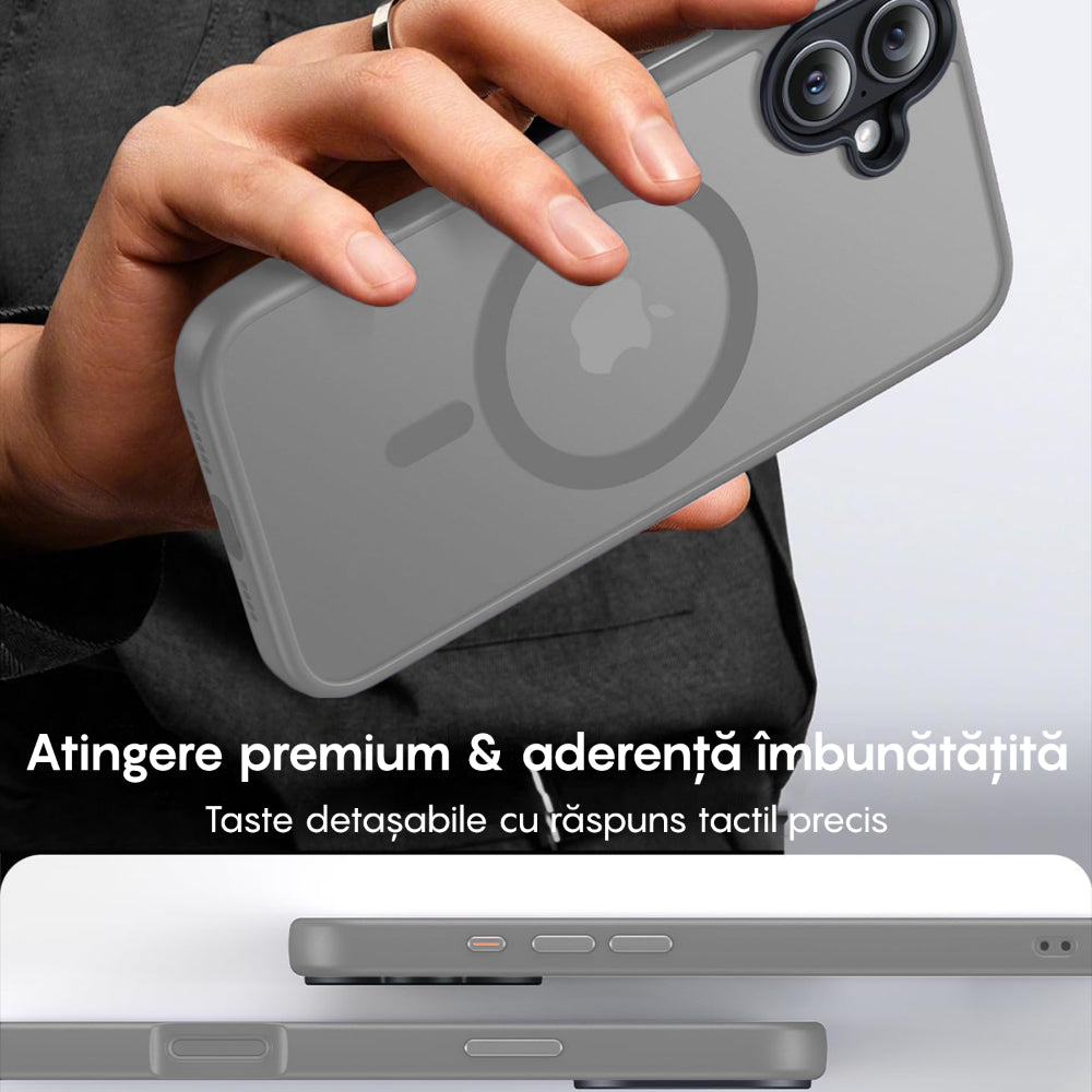 Husa MagSafe - iPhone 16 Plus - Gri