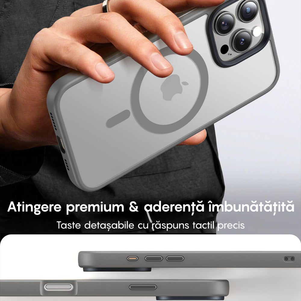 Husa MagSafe - iPhone 16 Pro - Gri