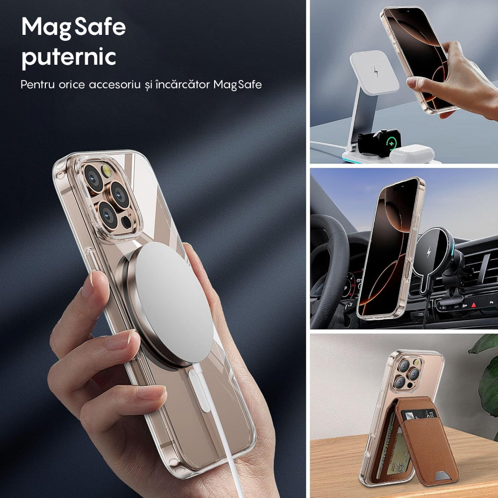 Husa MagSafe - iPhone 16 Pro - Clear