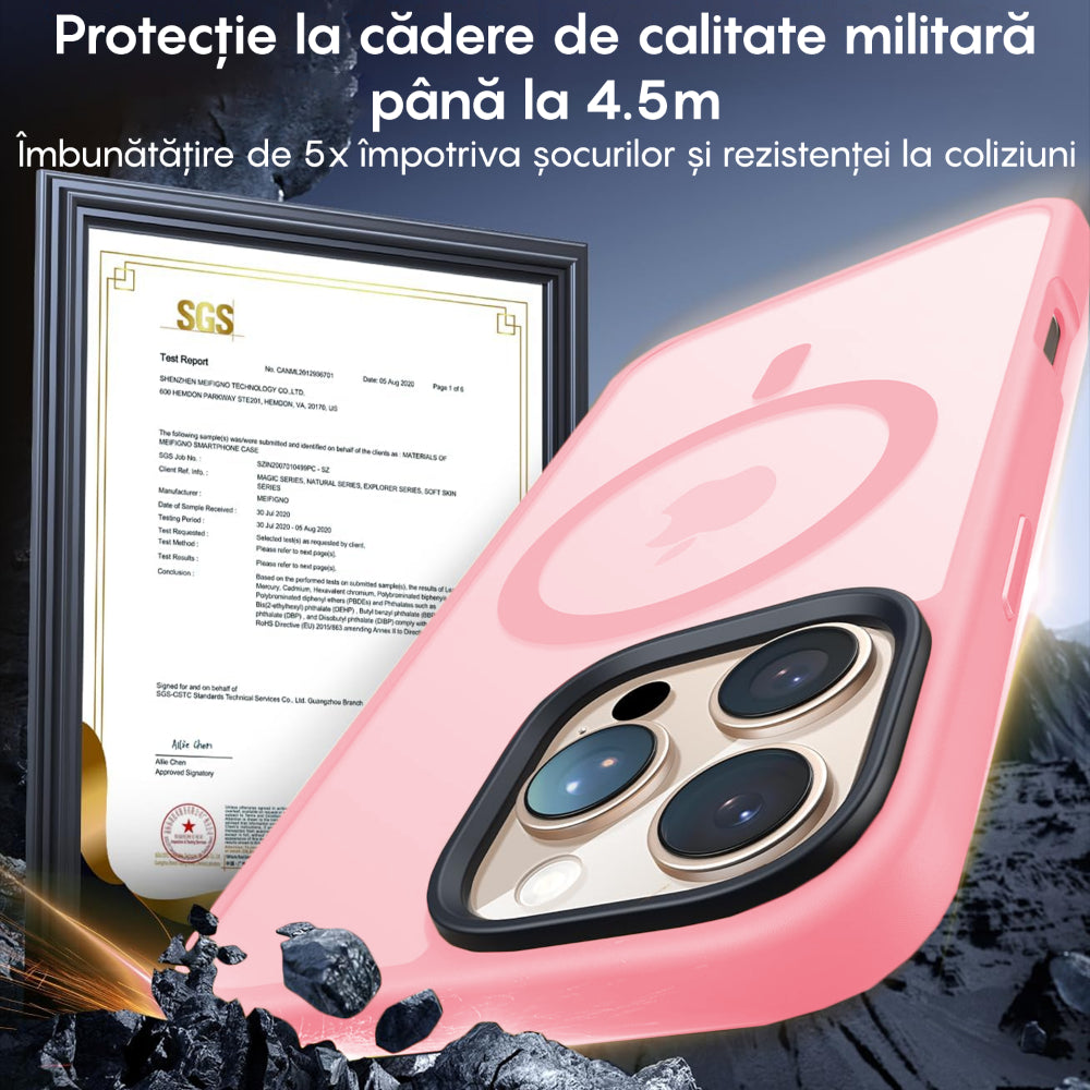 Husa MagSafe - iPhone 16 Pro - Roz