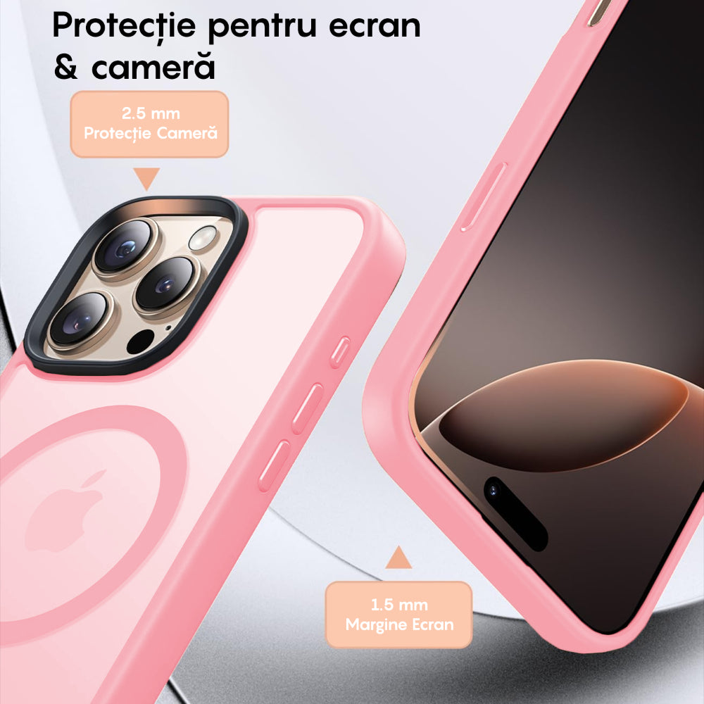 Husa MagSafe - iPhone 16 Pro - Roz