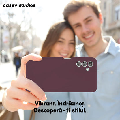 Husa Soft Silicone - Samsung Galaxy A13 5G/A04s/M13 5G - Burgundy