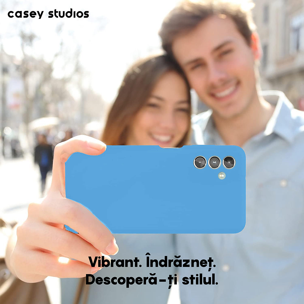 Husa Soft Silicone - Samsung Galaxy A13 5G/A04s/M13 5G - Cadet Blue