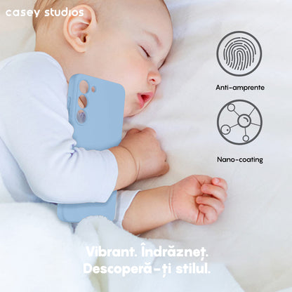 Husa Soft Silicone - Samsung Galaxy A14 4G/5G - Light Blue