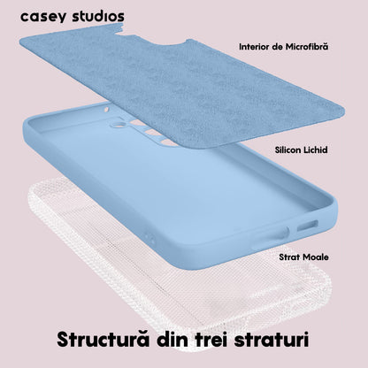 Husa Soft Silicone - Samsung Galaxy A14 4G/5G - Light Blue