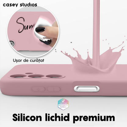 Husa Soft Silicone - Samsung Galaxy A14 4G/5G - Light Pink