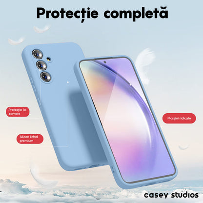 Husa Soft Silicone - Samsung Galaxy A34 - Light Blue