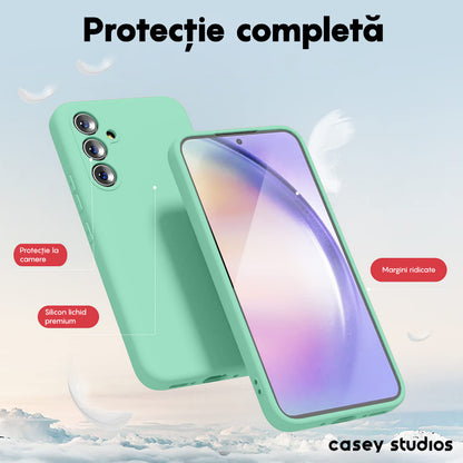 Husa Soft Silicone - Samsung Galaxy A34 - Light Green