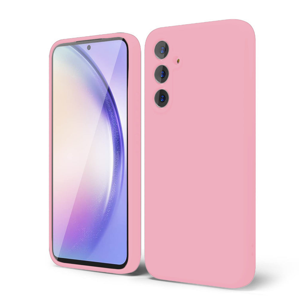 Husa Soft Silicone - Samsung Galaxy A54 - Roz