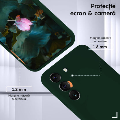 Husa Soft Silicone - Samsung Galaxy S22 - Dark Marine Green