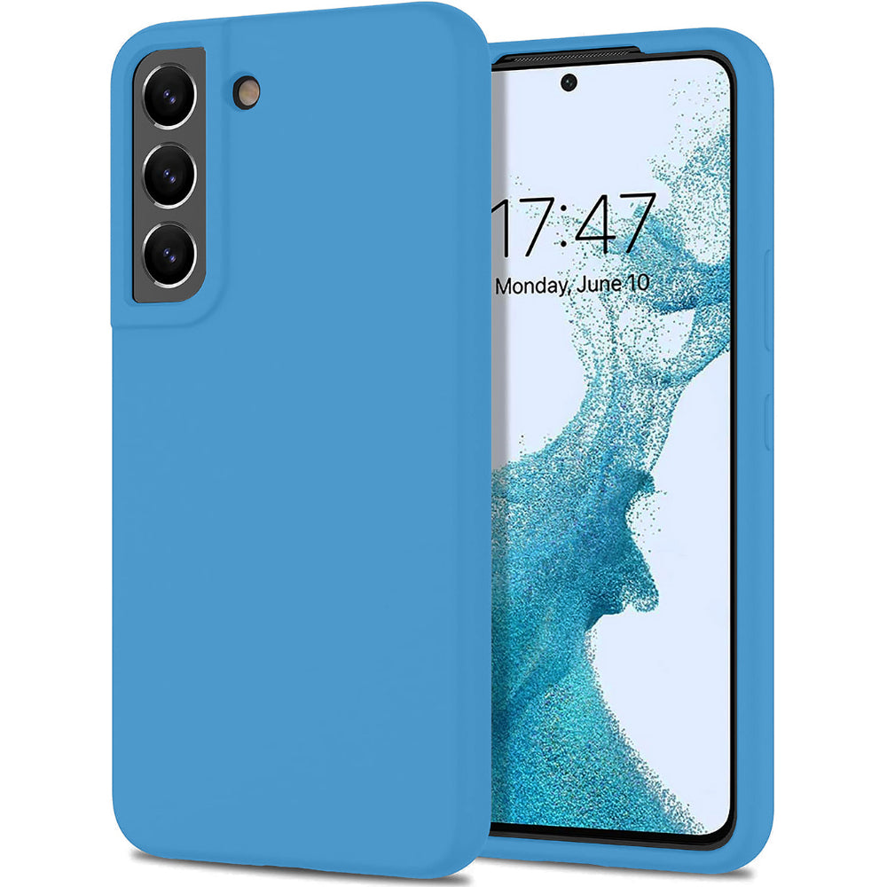 Husa Soft Silicone - Samsung Galaxy S22 Plus - Cadet Blue