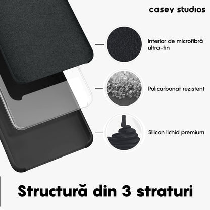 Husa Soft Silicone - Samsung Galaxy S22 Ultra - Negru
