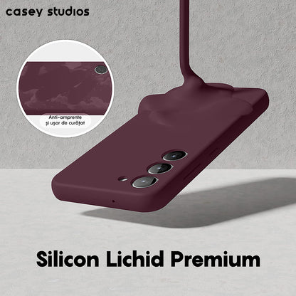 Husa Soft Silicone - Samsung Galaxy S23 - Burgundy