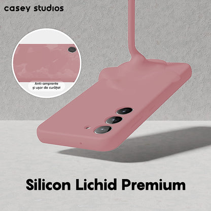 Husa Soft Silicone - Samsung Galaxy S23 Plus - Light Pink