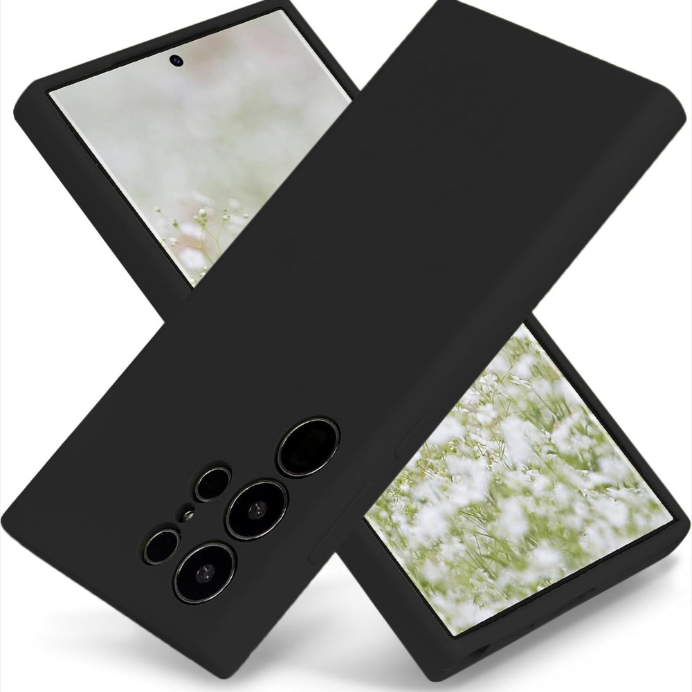 Husa Soft Silicone - Samsung Galaxy S23 Ultra - Negru