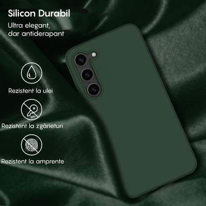 Husa Soft Silicone - Samsung Galaxy S24 Plus - Webster Green