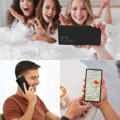 Husa Soft Silicone - Samsung Galaxy S24 Ultra - Negru
