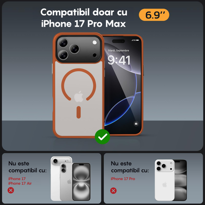 Husa MagSafe - iPhone 17 Pro Max - Portocaliu