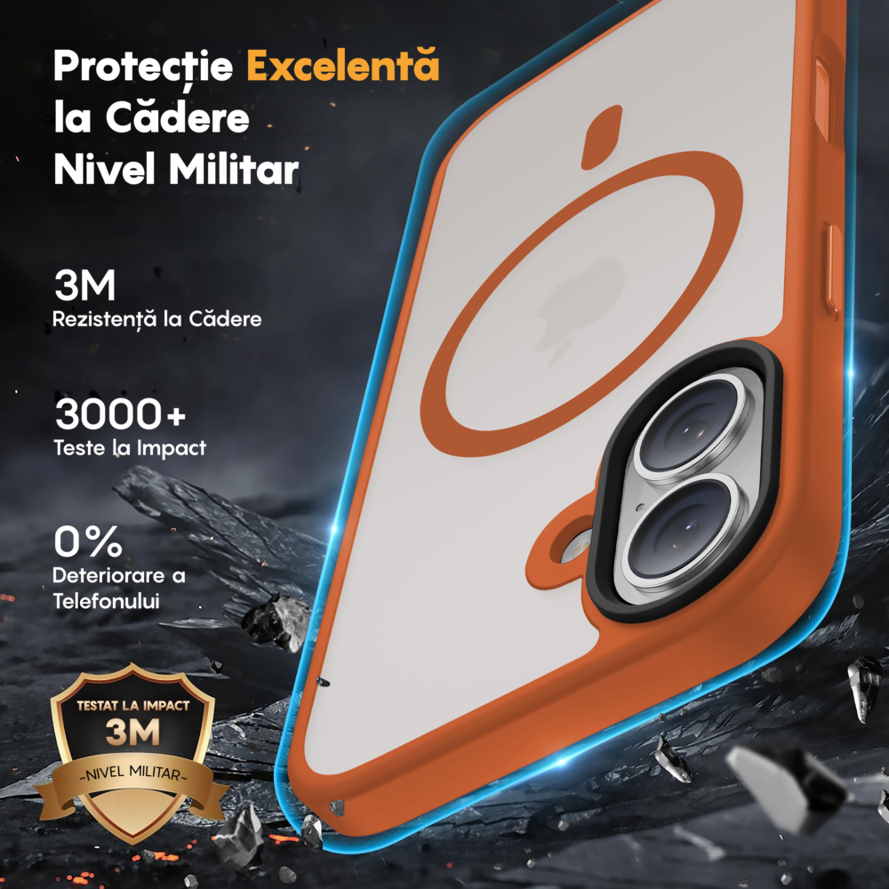 Husa MagSafe - iPhone 17 - Portocaliu