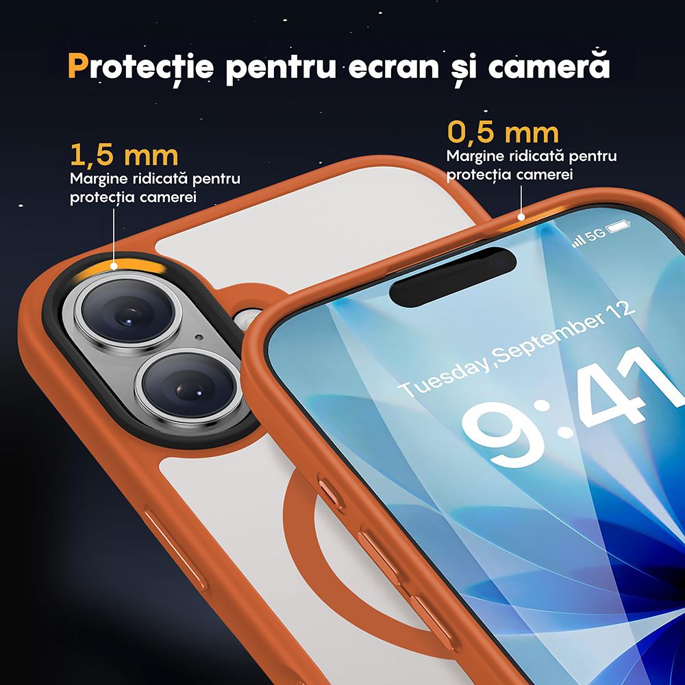 Husa MagSafe - iPhone 17 - Portocaliu