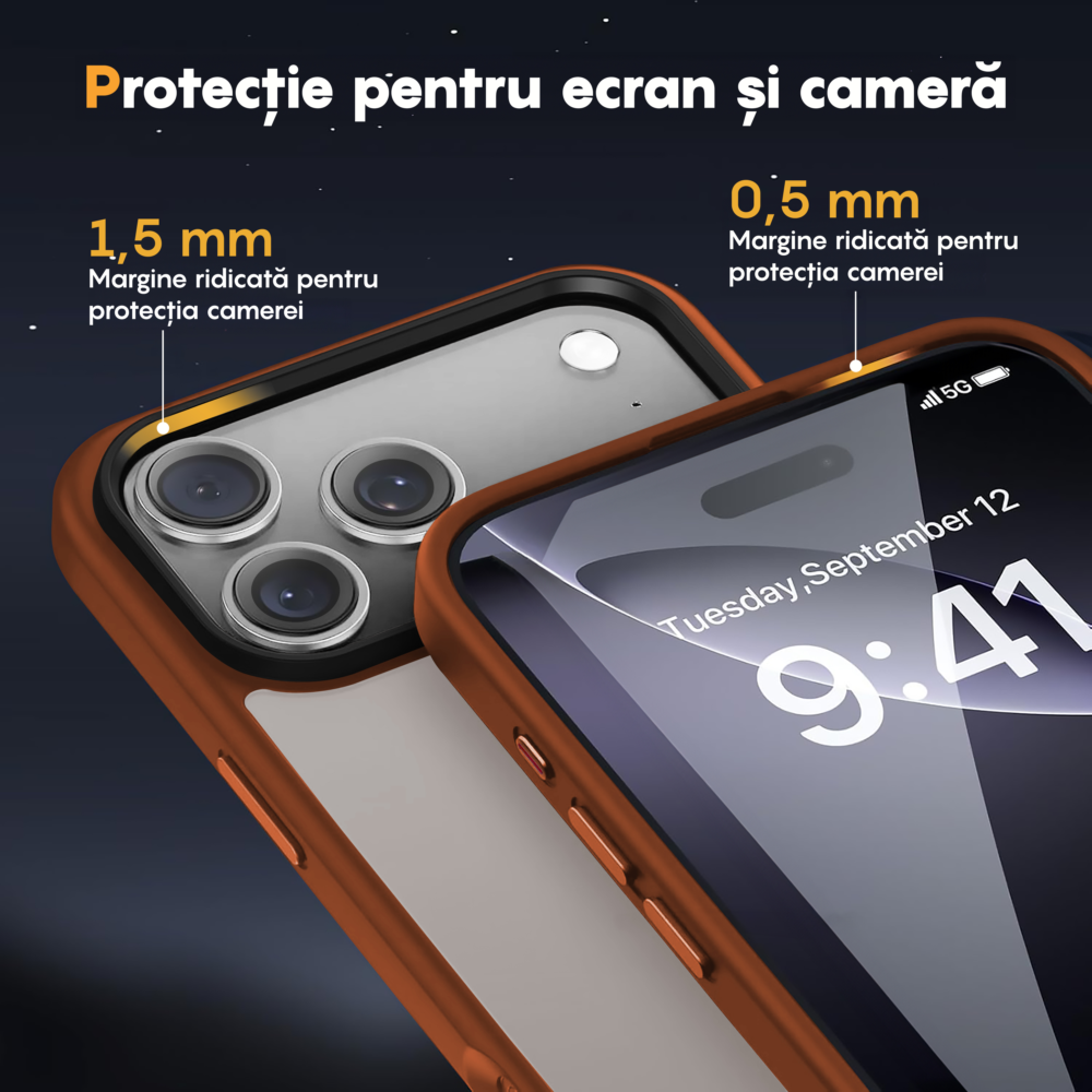 Husa MagSafe - iPhone 17 Pro - Portocaliu