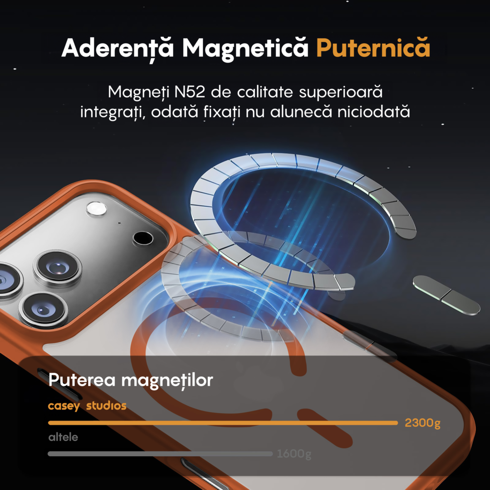 Husa MagSafe - iPhone 17 Pro - Portocaliu