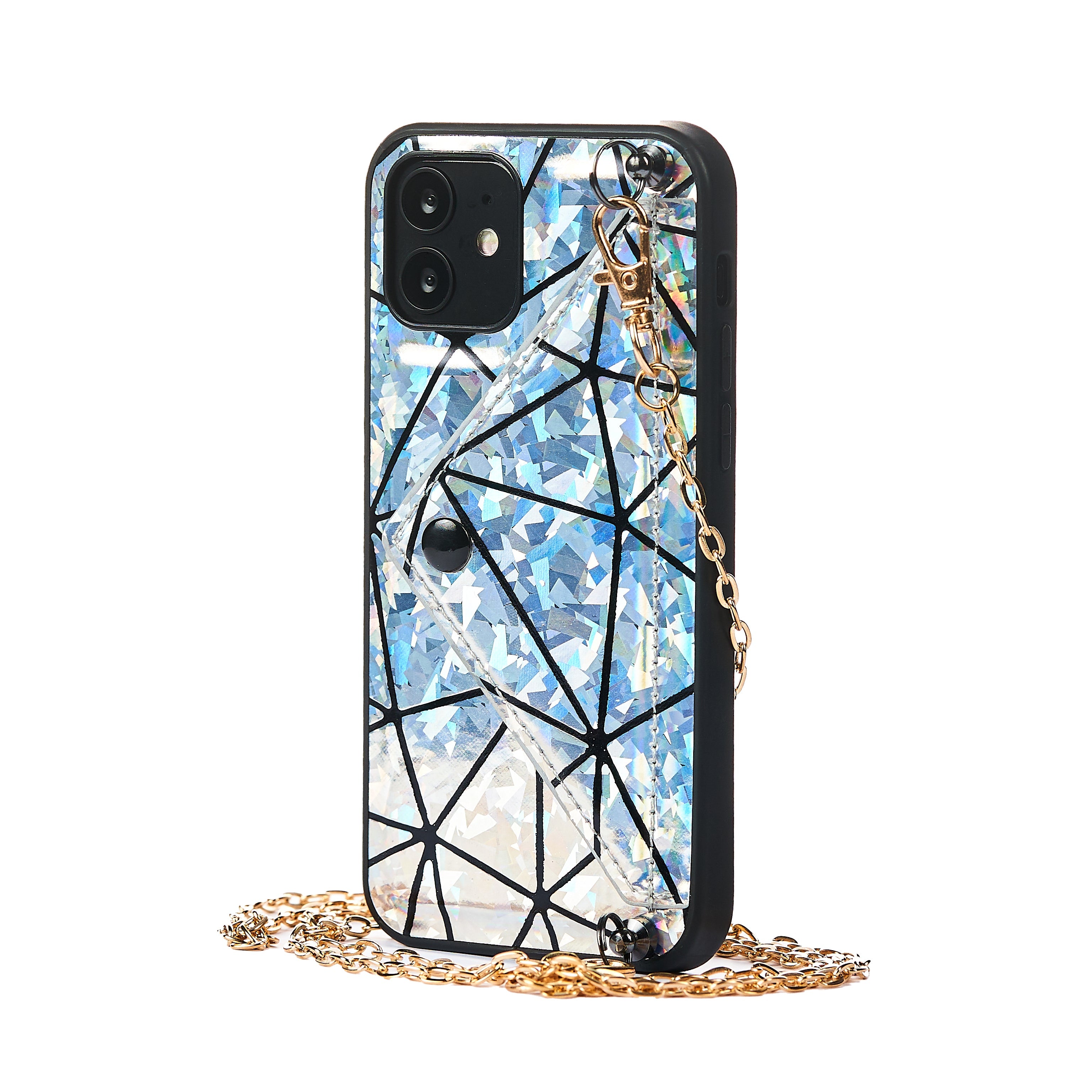 Husa Holo Pouch - iPhone 12/12 Pro - Silver