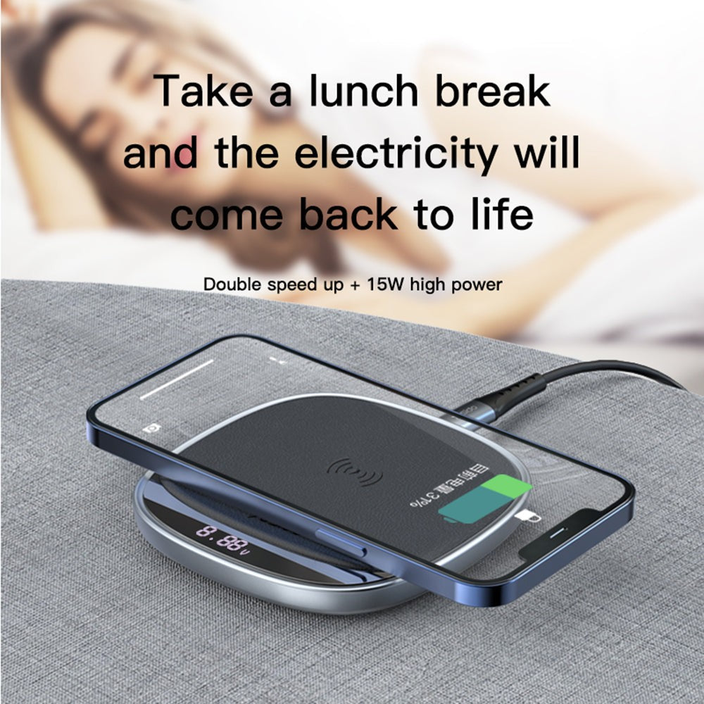 Incarcator Wireless Yesido DS11 - Negru