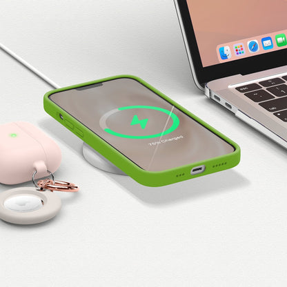 Husa Soft Silicone - iPhone 13 Pro Max - Acid Green