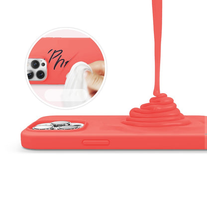 Husa Soft Silicone - iPhone 13 Pro Max - Flamingo