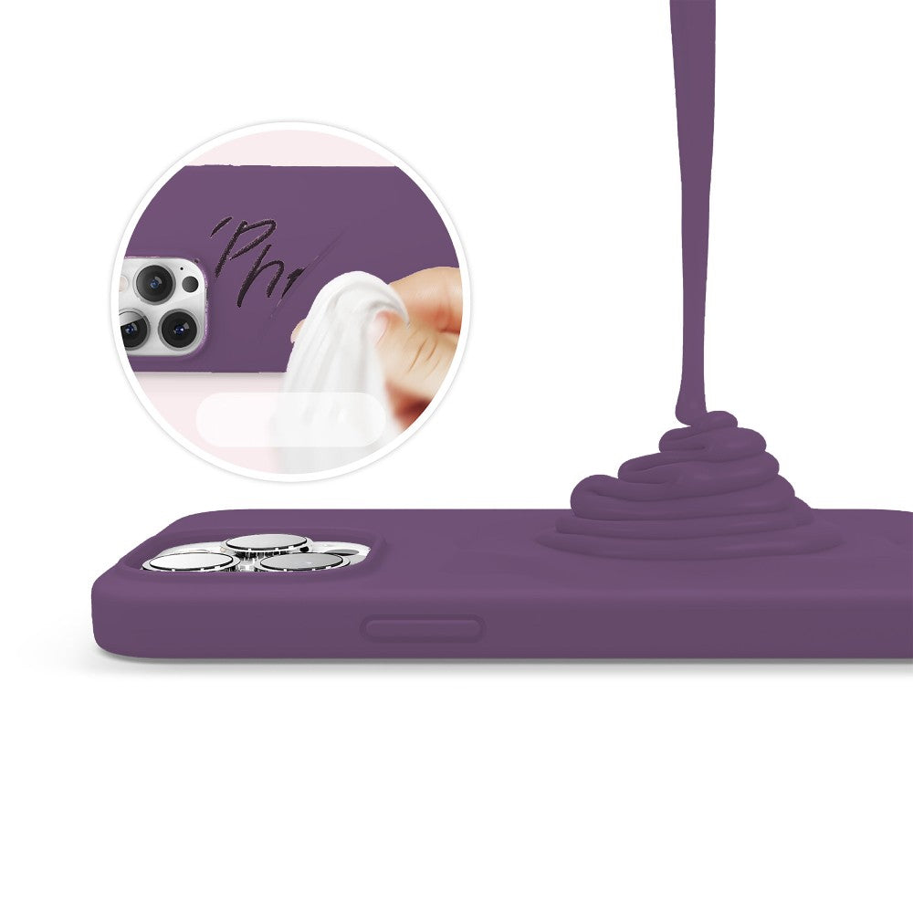 Husa Soft Silicone - iPhone 13 Pro Max - Light Purple