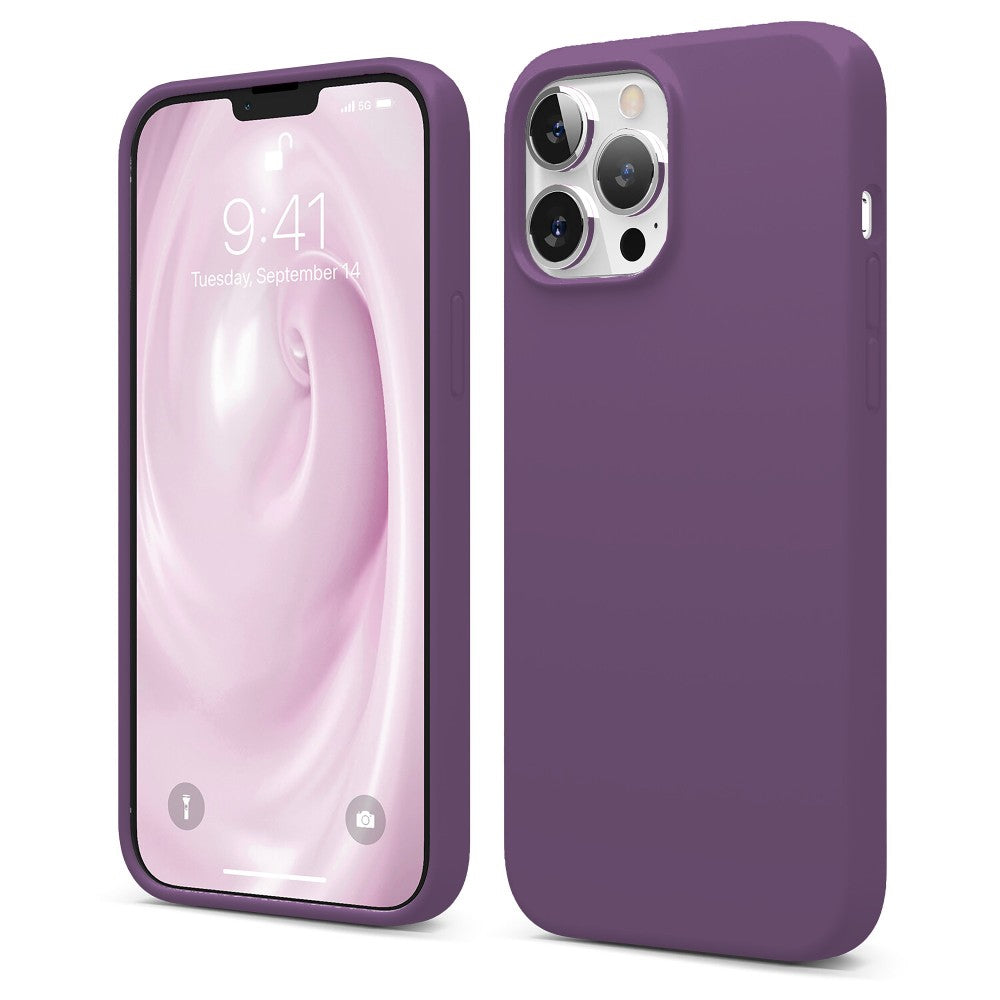Husa Soft Silicone - iPhone 13 Pro Max - Light Purple