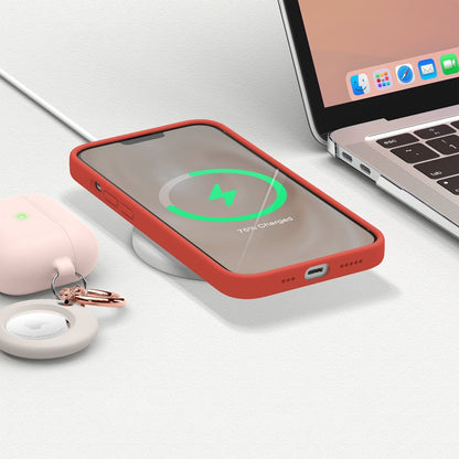 Husa Soft Silicone - iPhone 13 Pro Max - Orange