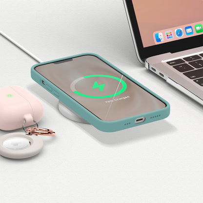 Husa Soft Silicone - iPhone 13 Pro Max - Marine Green