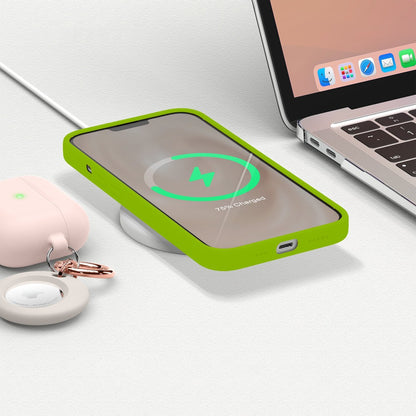 Husa Soft Silicone - iPhone 13 Pro Max - Limey Green