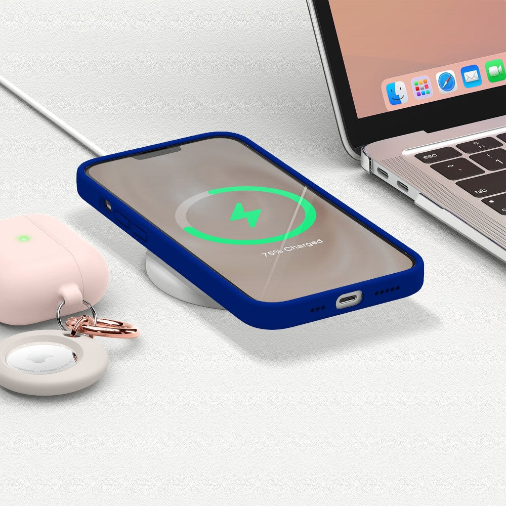Husa Soft Silicone - iPhone 13 Pro Max - Dark Blue