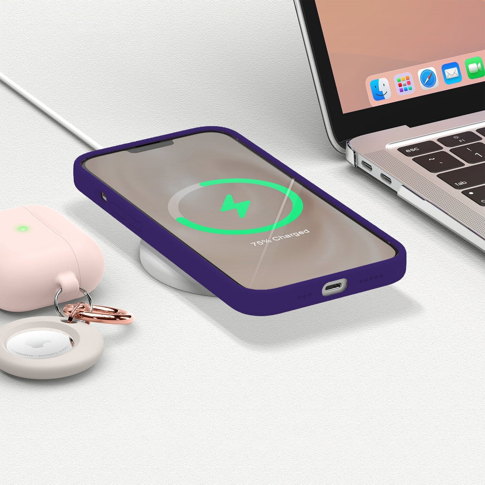Husa Soft Silicone - iPhone 13 Pro Max - Purple