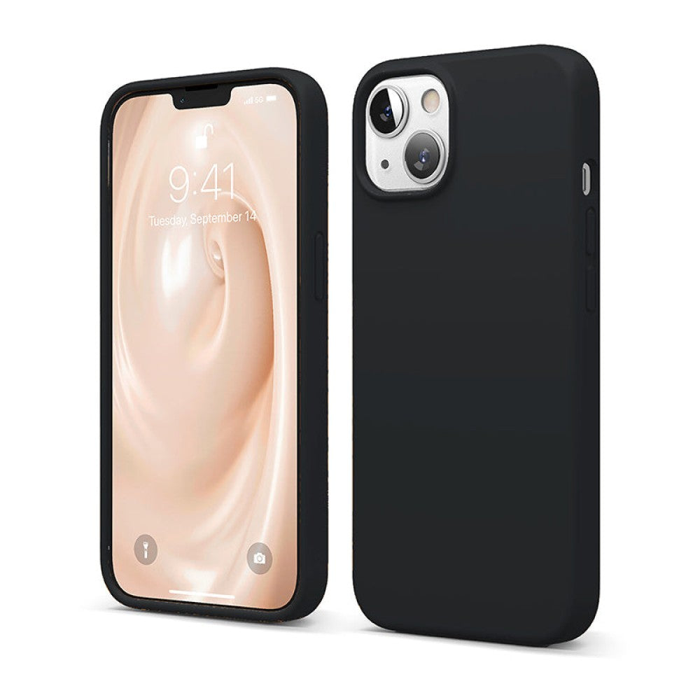 Husa Soft Silicone - iPhone 13 - Negru