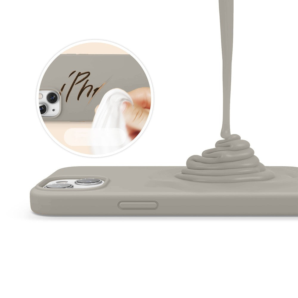 Husa Soft Silicone - iPhone 13 - Gri